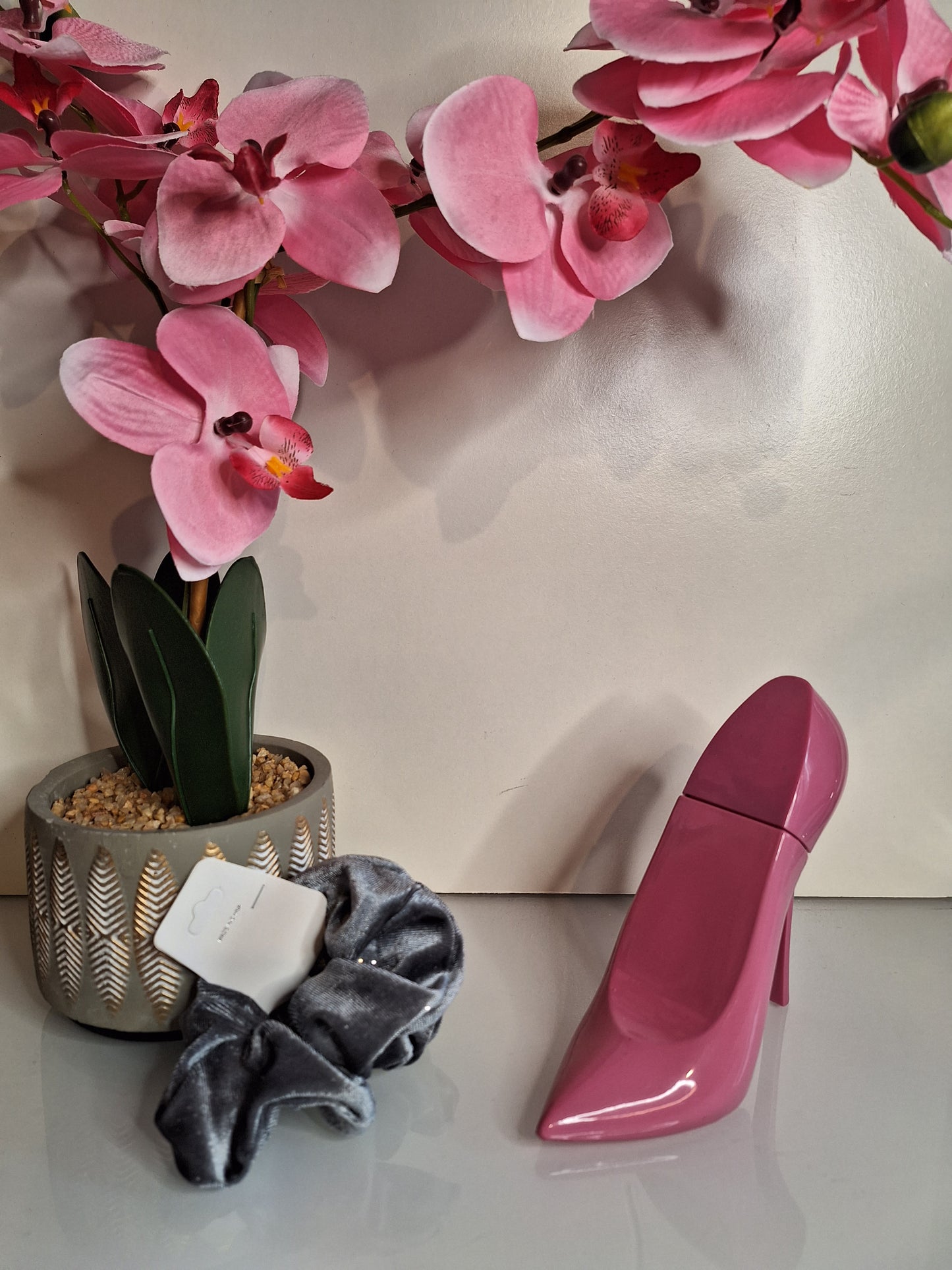 Chouchou velours strass