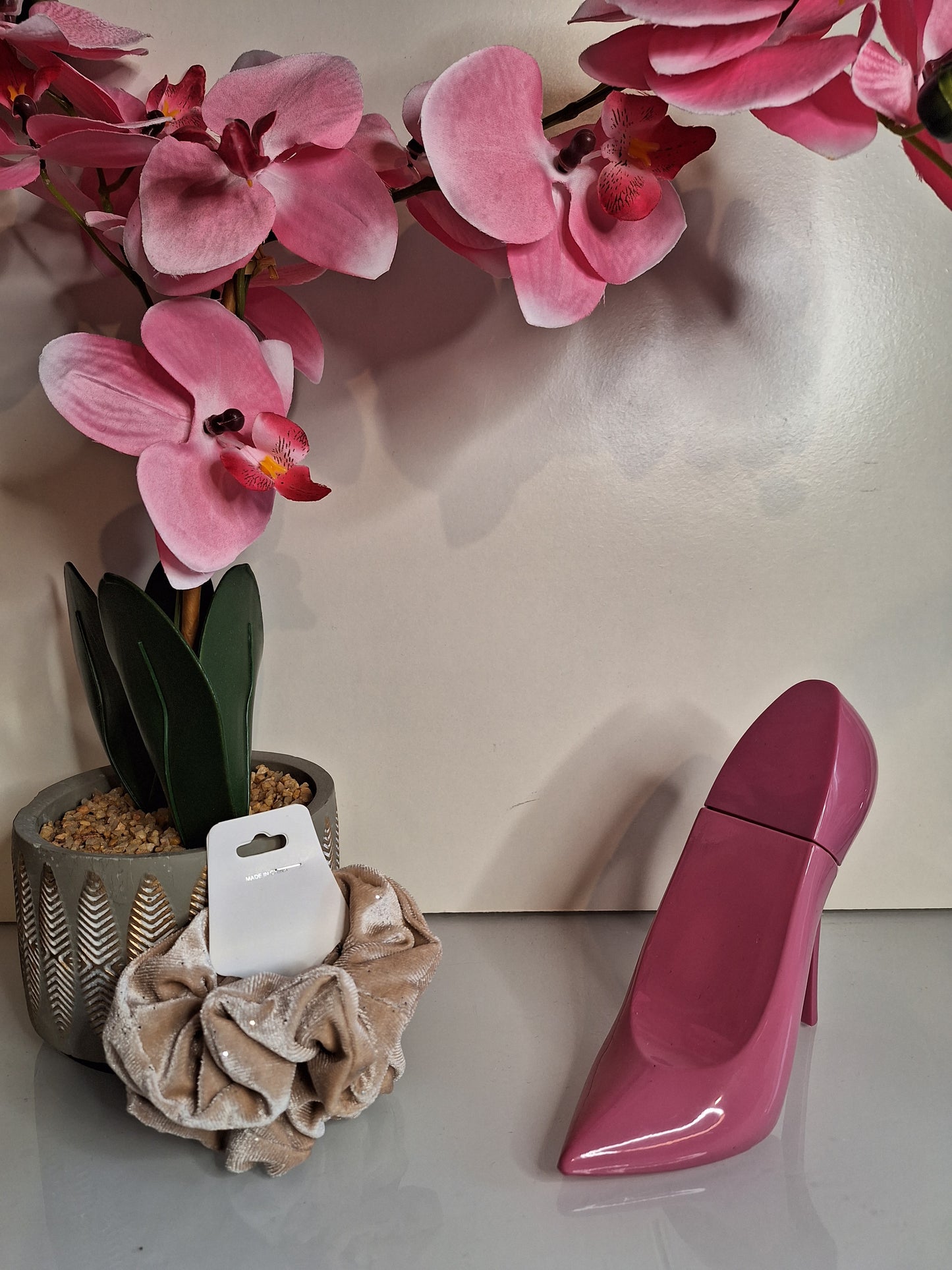 Chouchou velours strass
