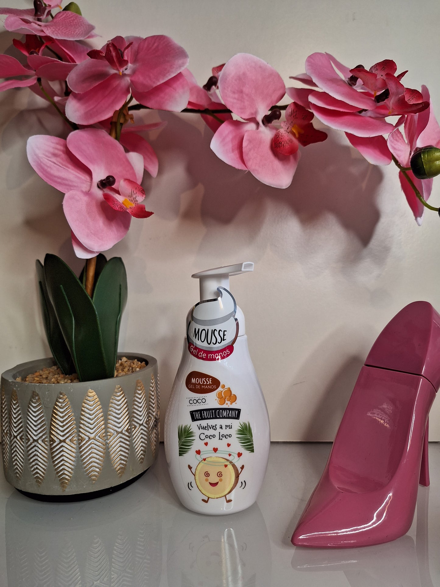 Mousse lavante pour les mains