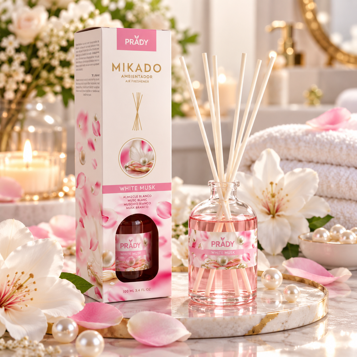 Mikado Musk blanc