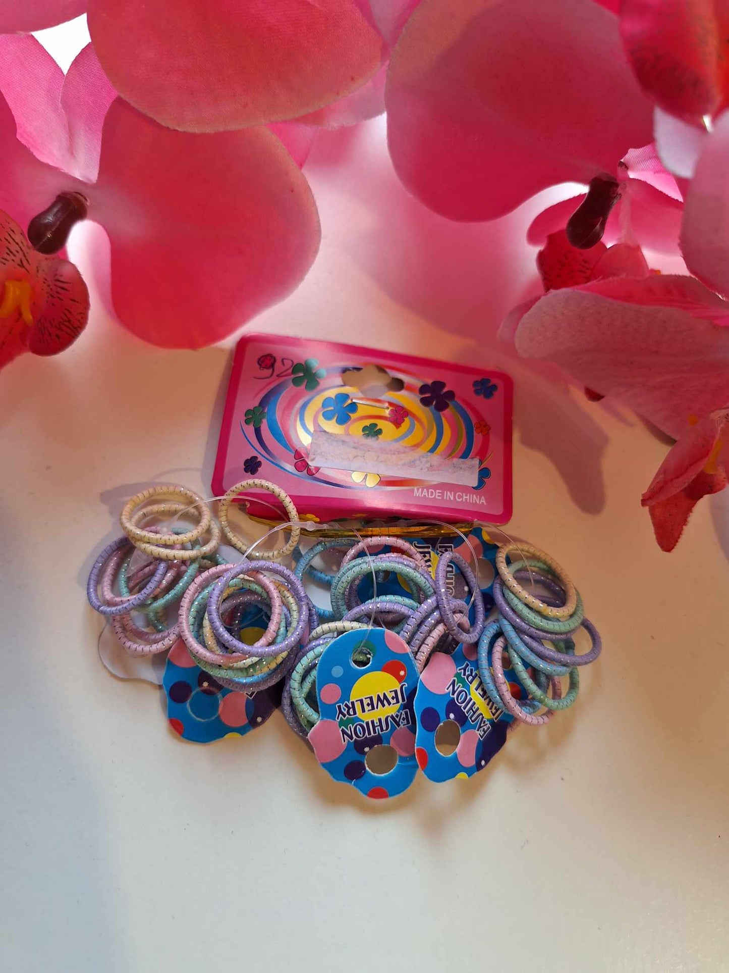 Lot élastique à motif
