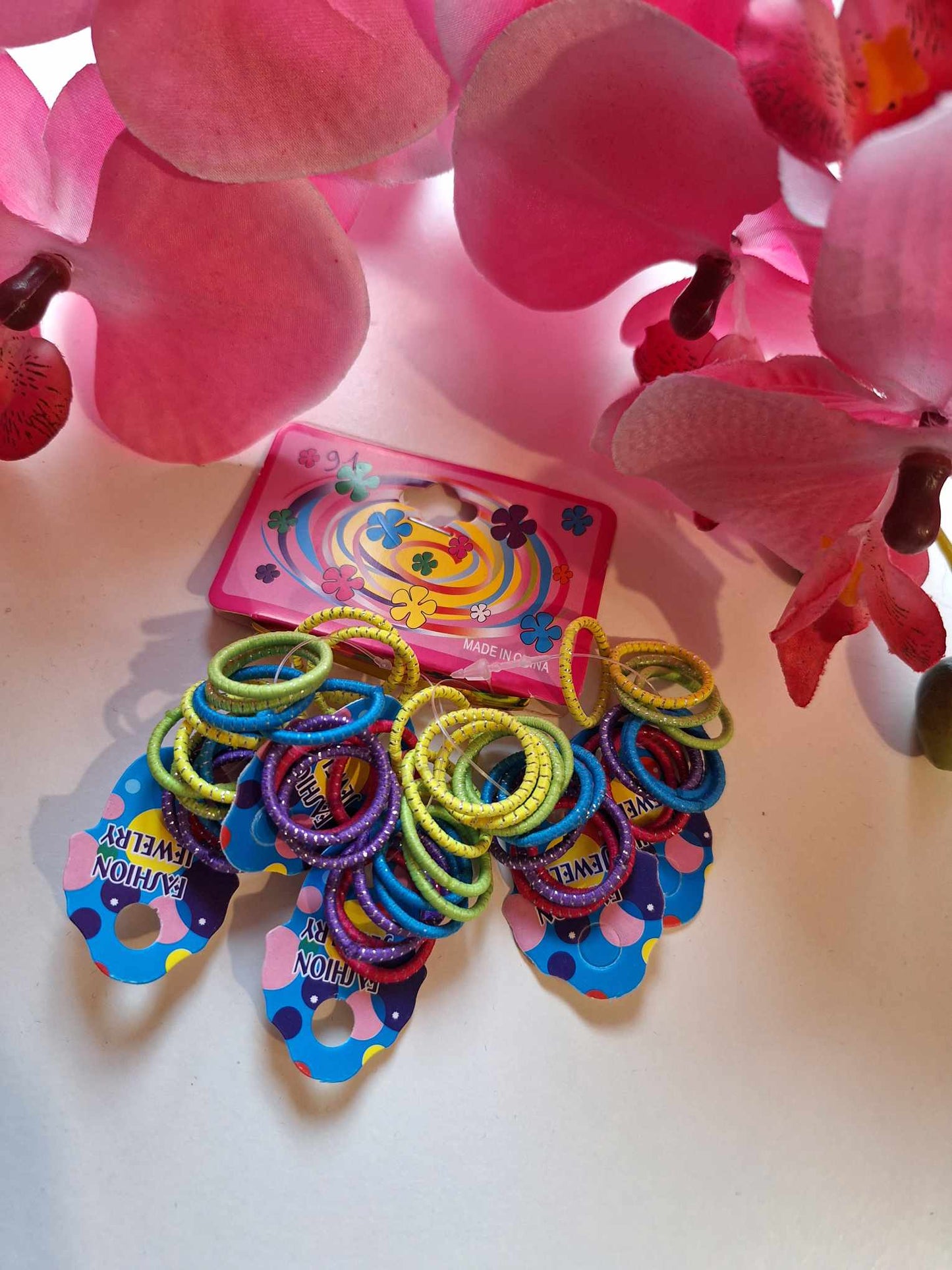 Lot élastique à motif