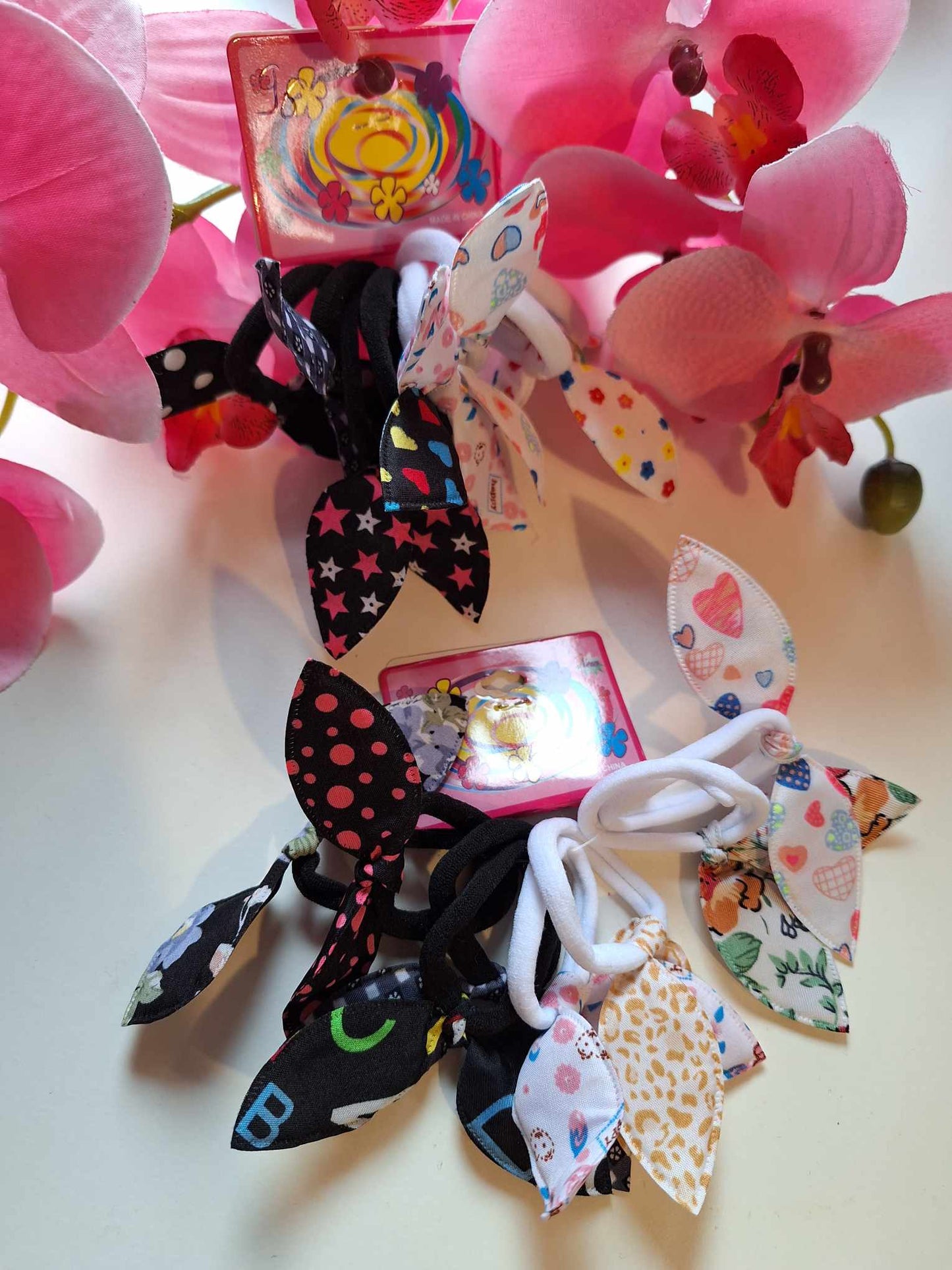 Lot élastique à motif