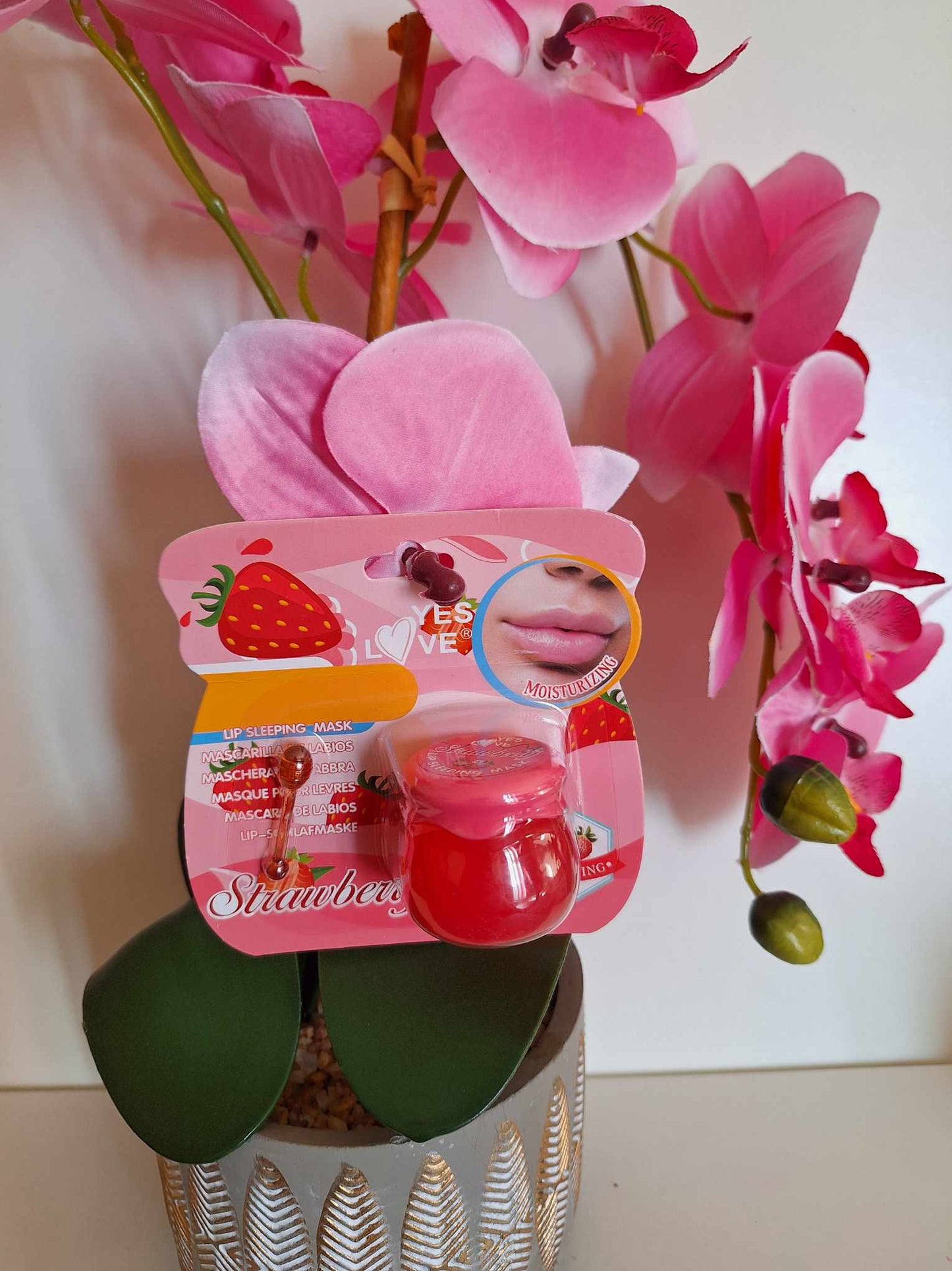 Masque miel lèvre hydratant
