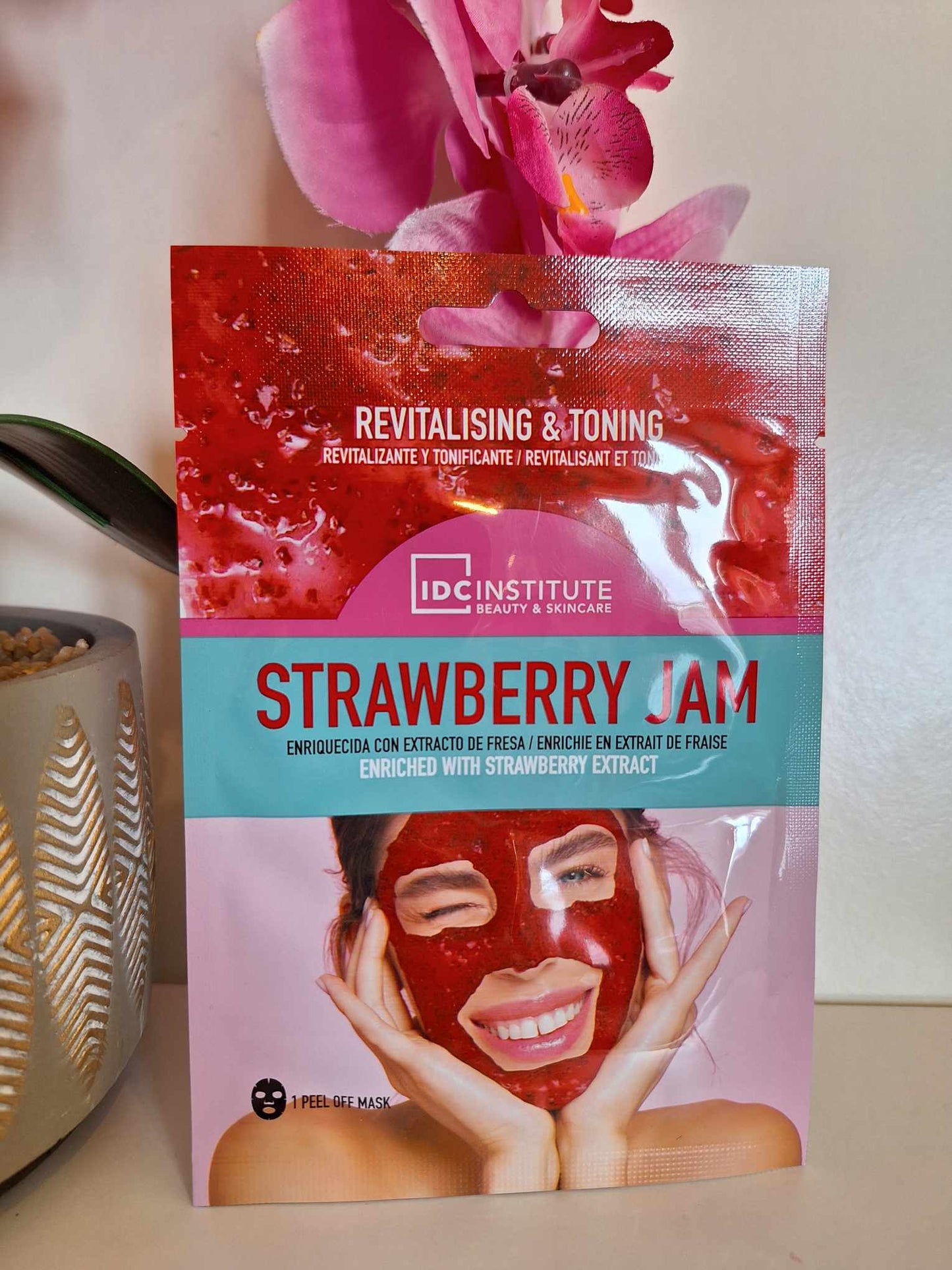MASQUE CONFITURE DE FRAISE