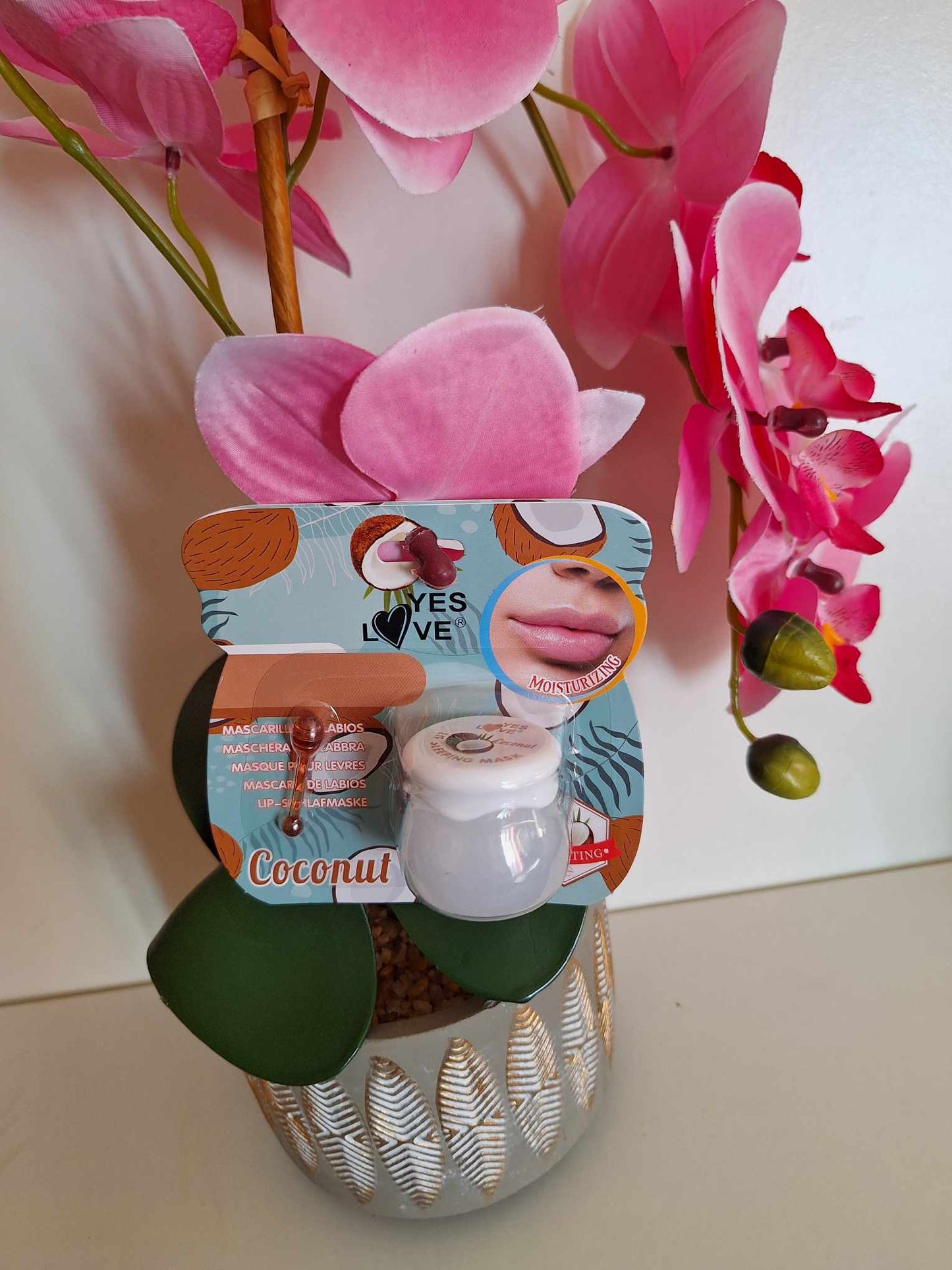 Masque miel lèvre hydratant