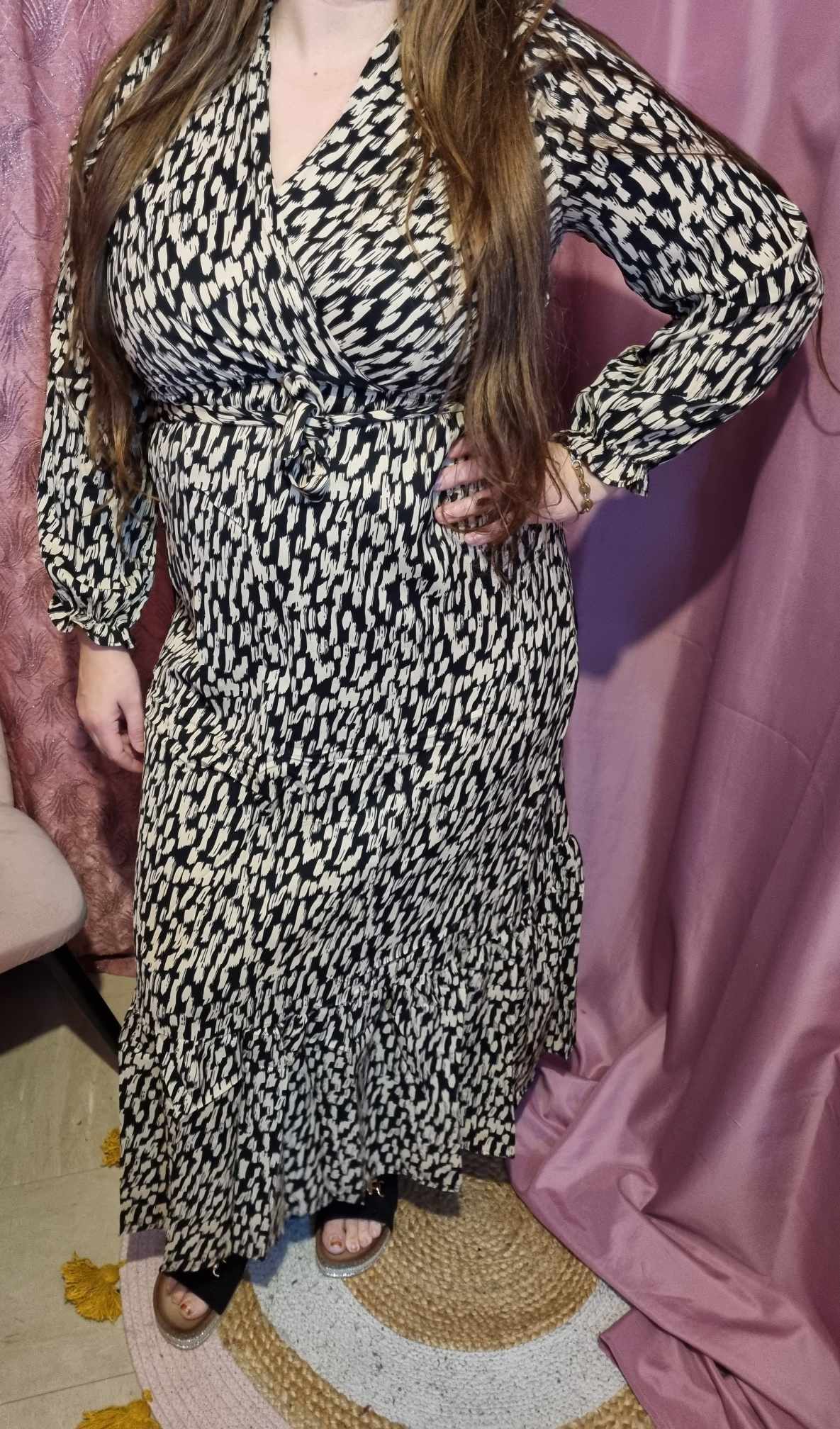 86 Robe longue tâches