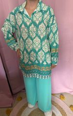 186 Ensemble chemise/palazo
