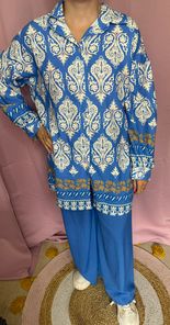 186 Ensemble chemise/palazo
