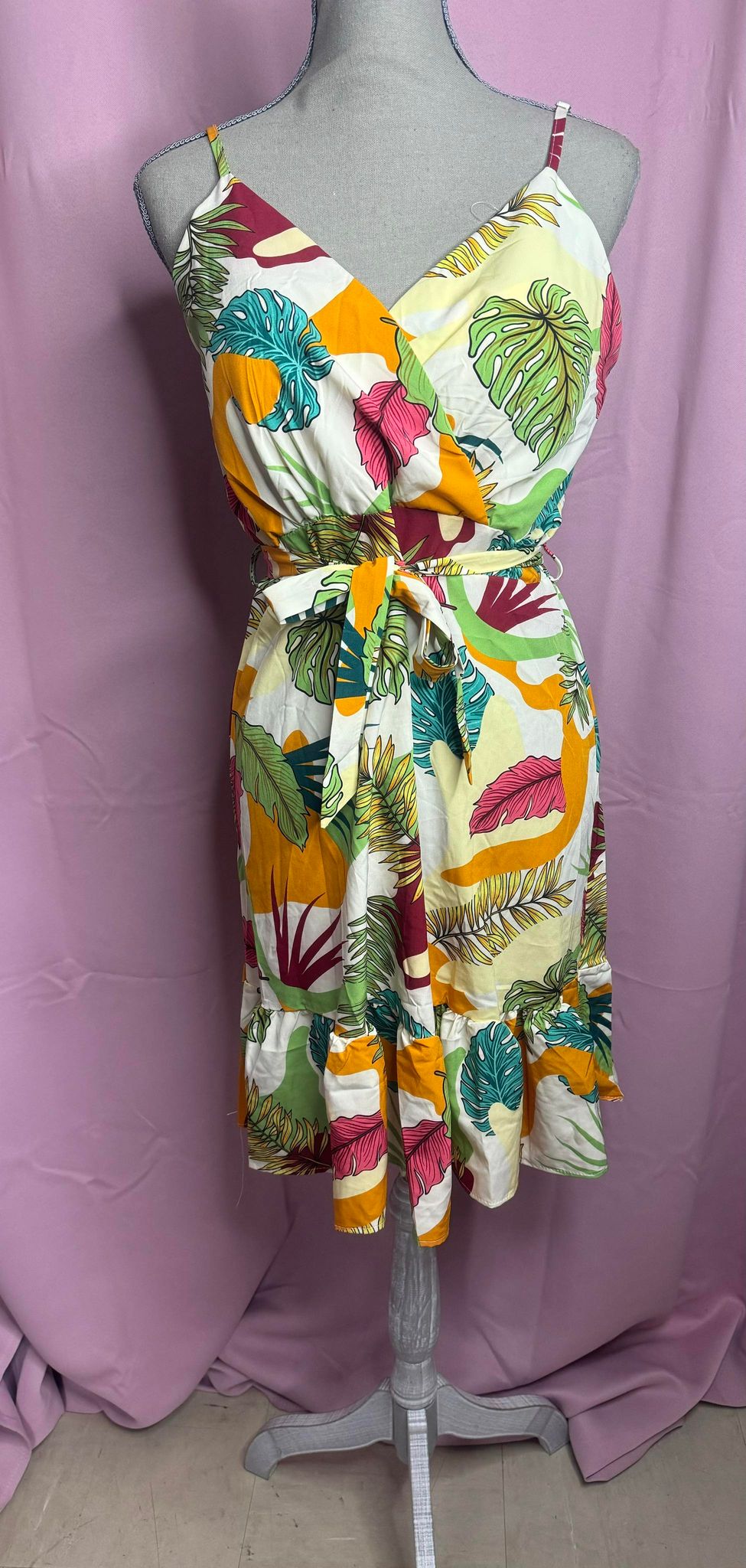 271 Robe feuilles