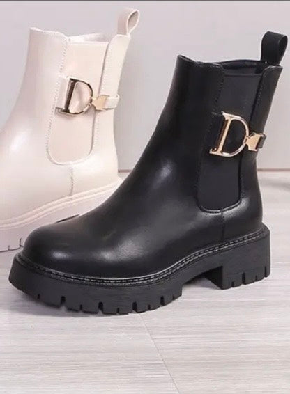 281 Bottines noir