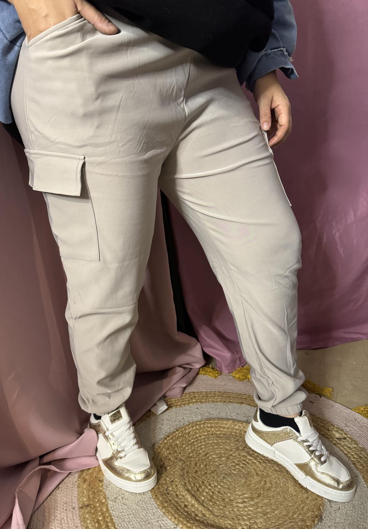 220 Jogging cargo grande taille