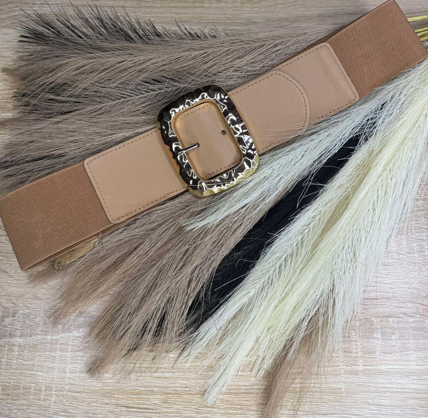 Ceinture avec simili cuir