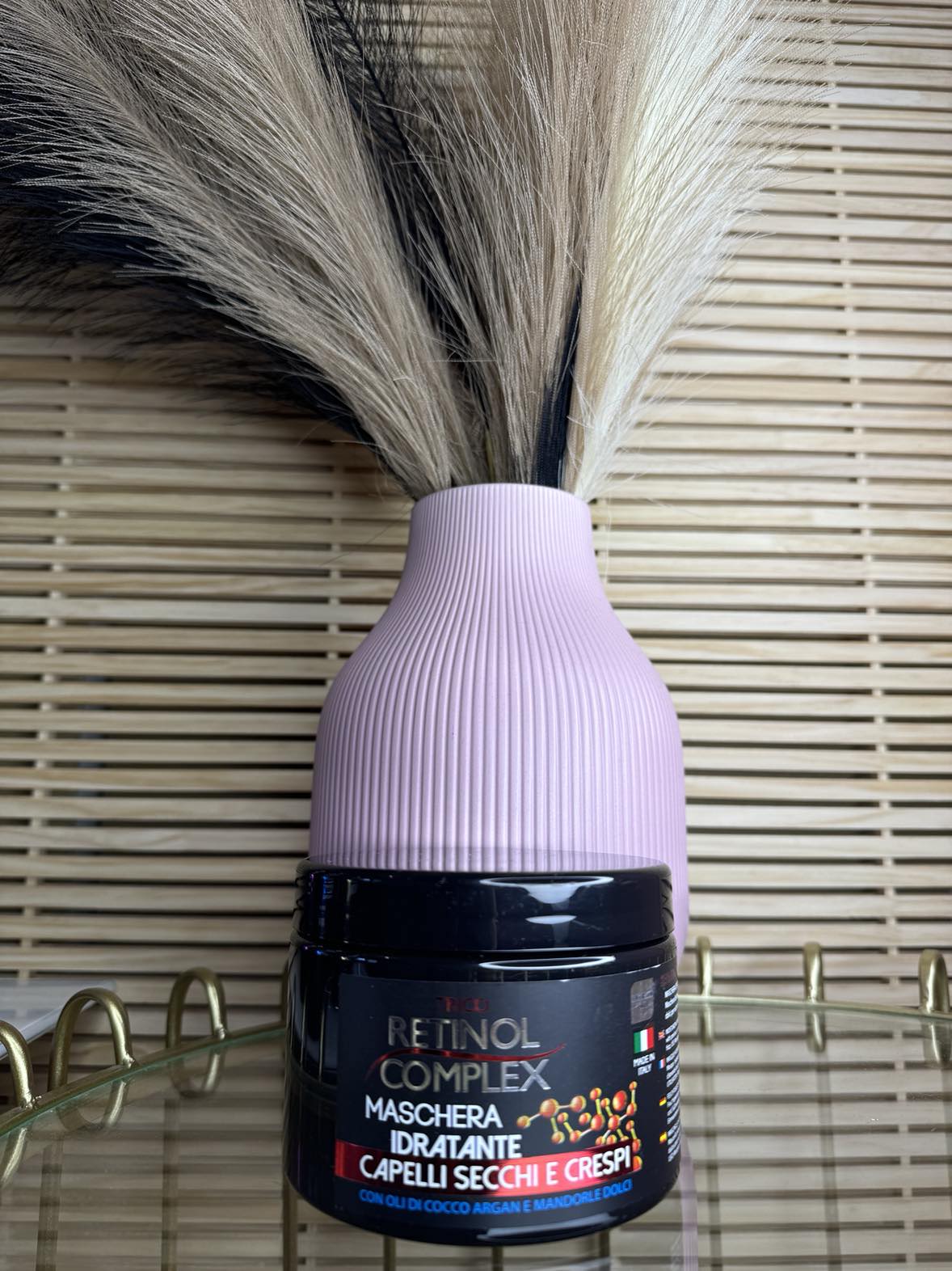 Masque capillaire cheveux secs et cassants