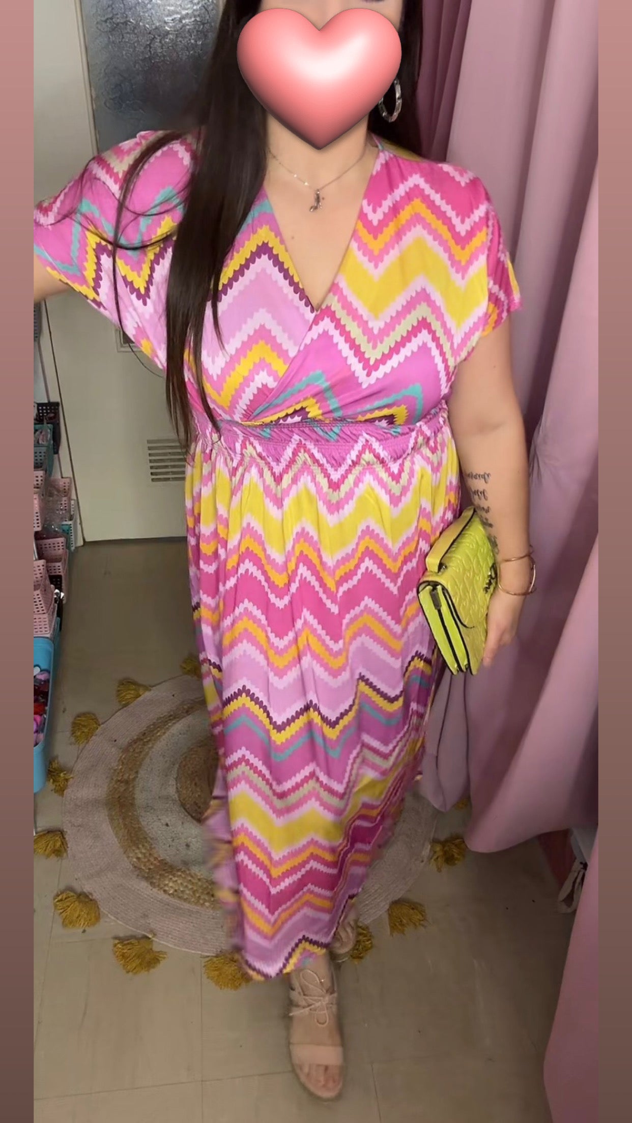 Robe coloré