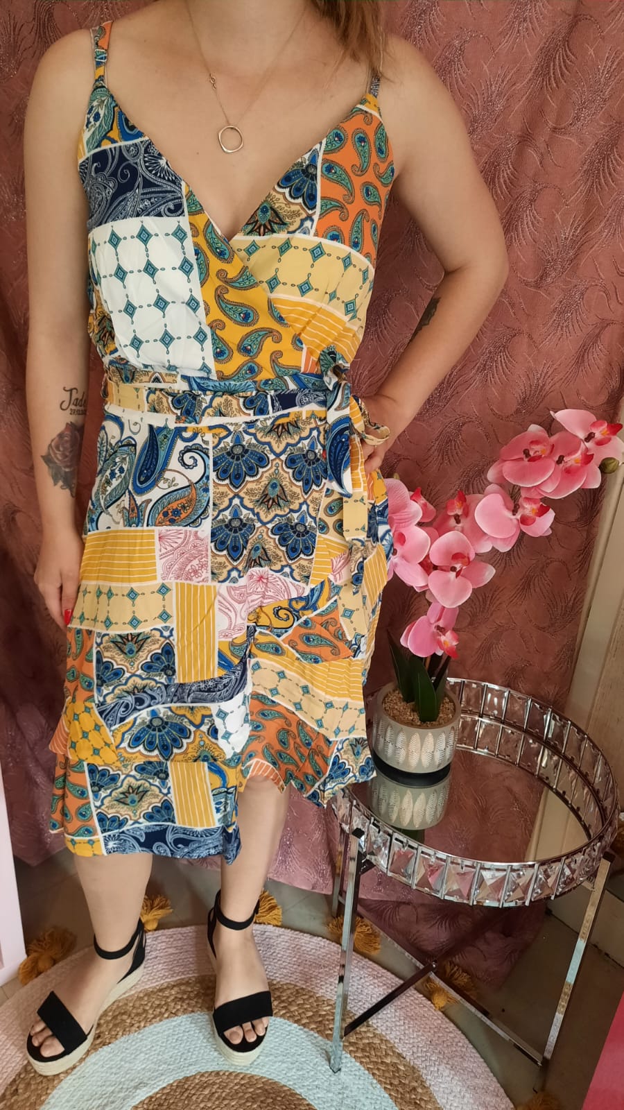 270 Robe à motif