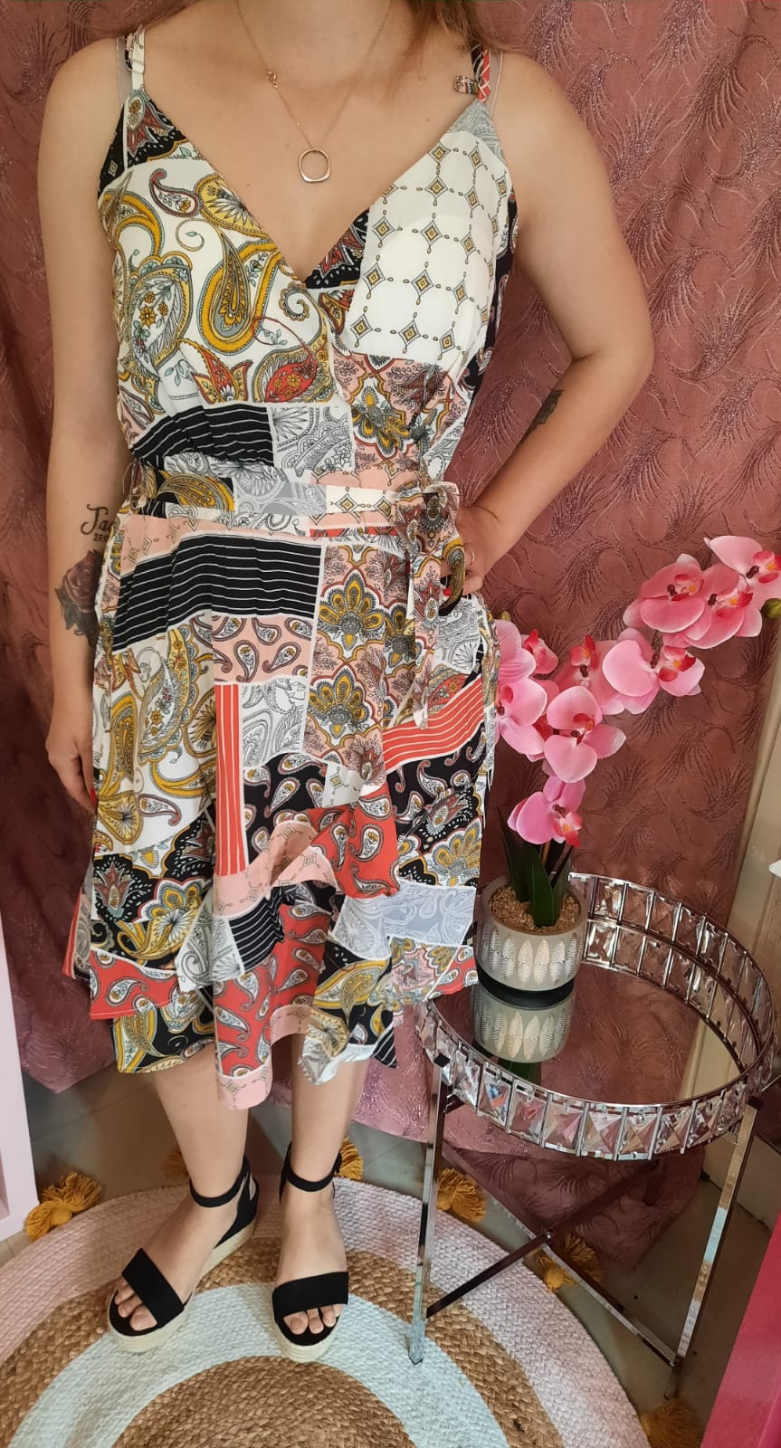270 Robe à motif