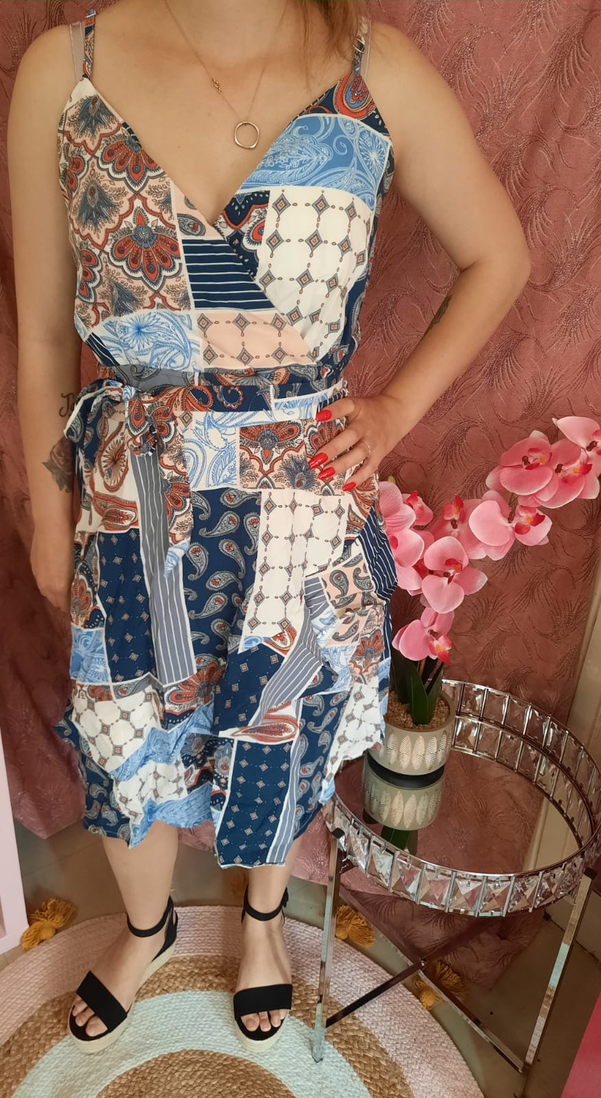 270 Robe à motif