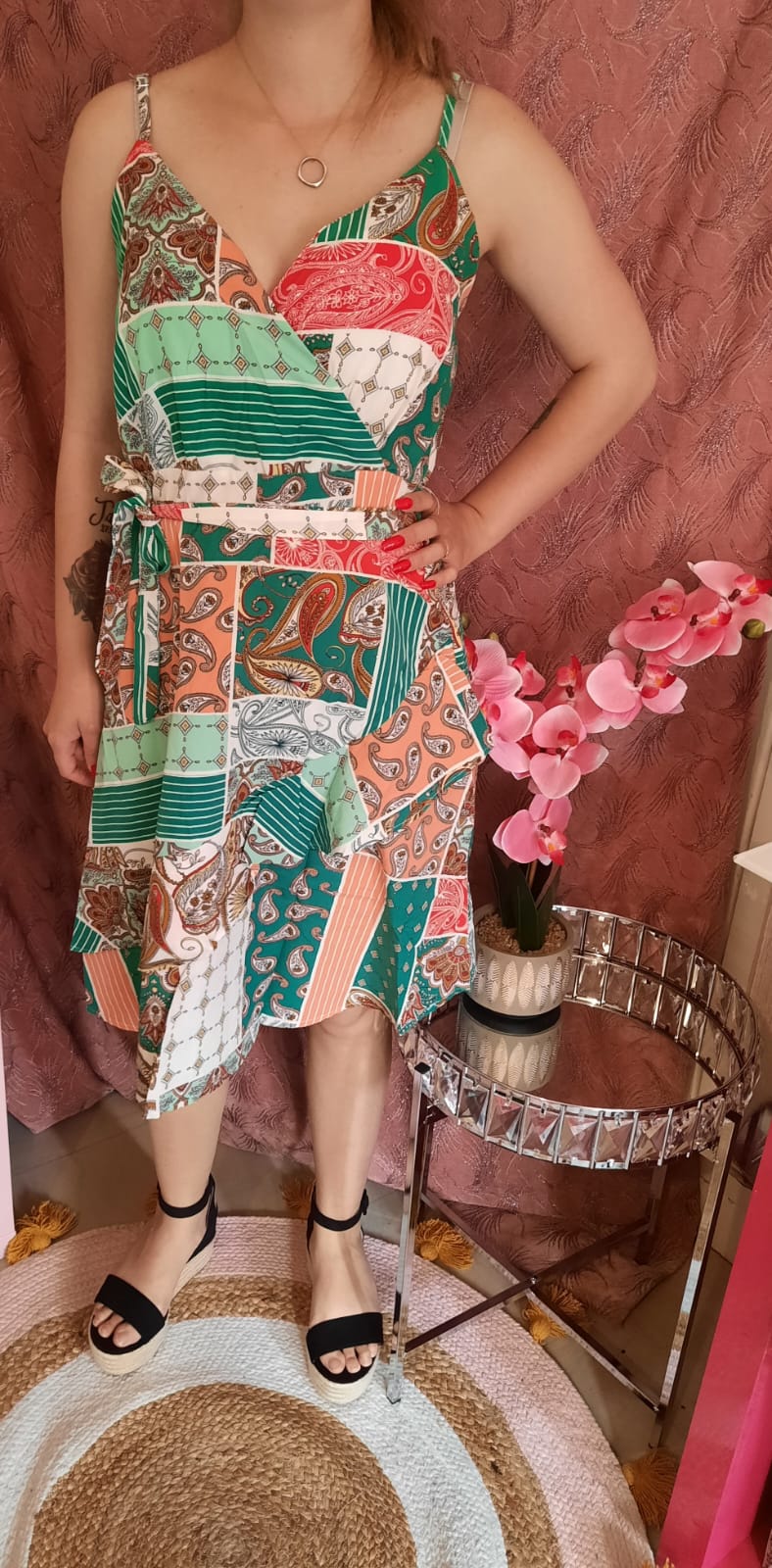 270 Robe à motif