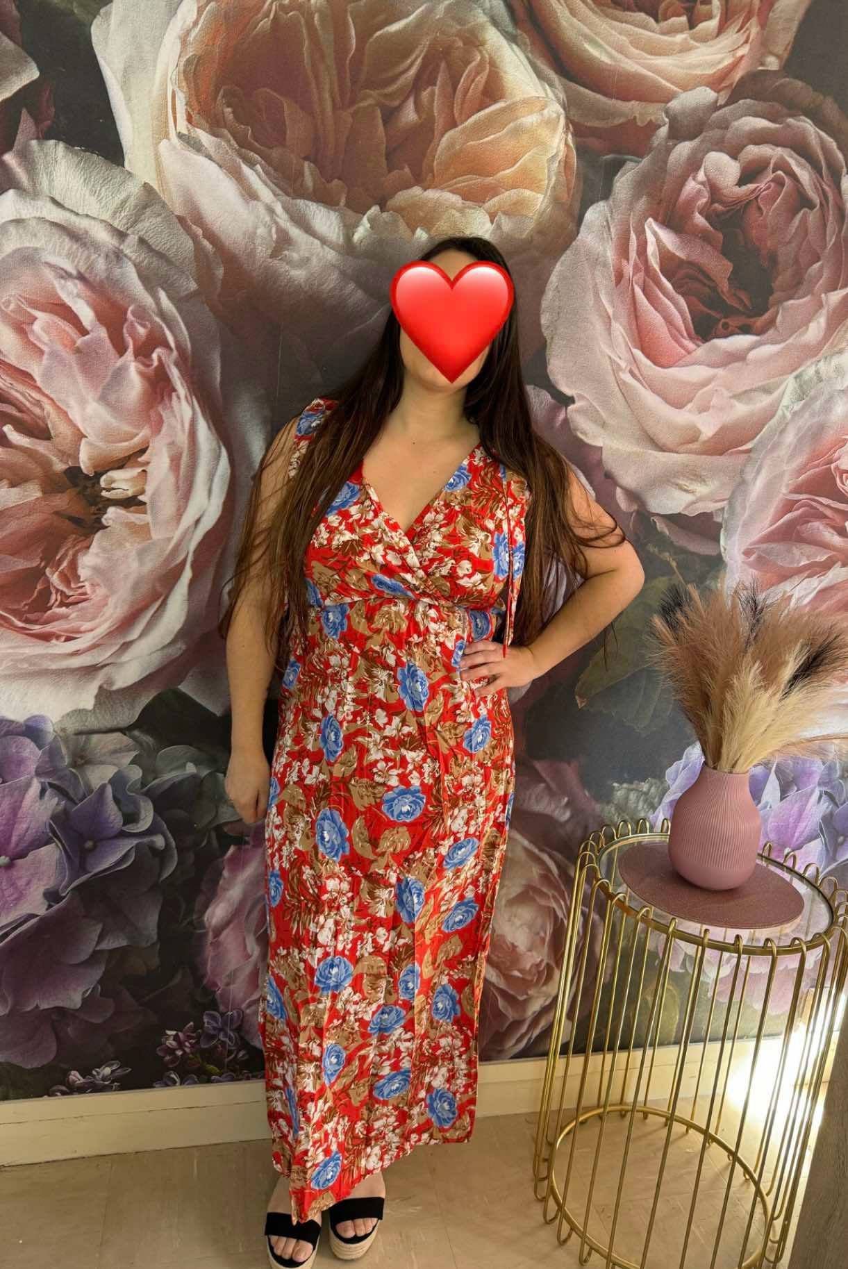 403 Robes longue fleurie