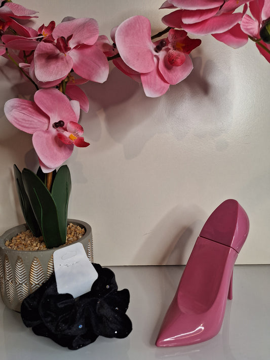 Chouchou velours strass