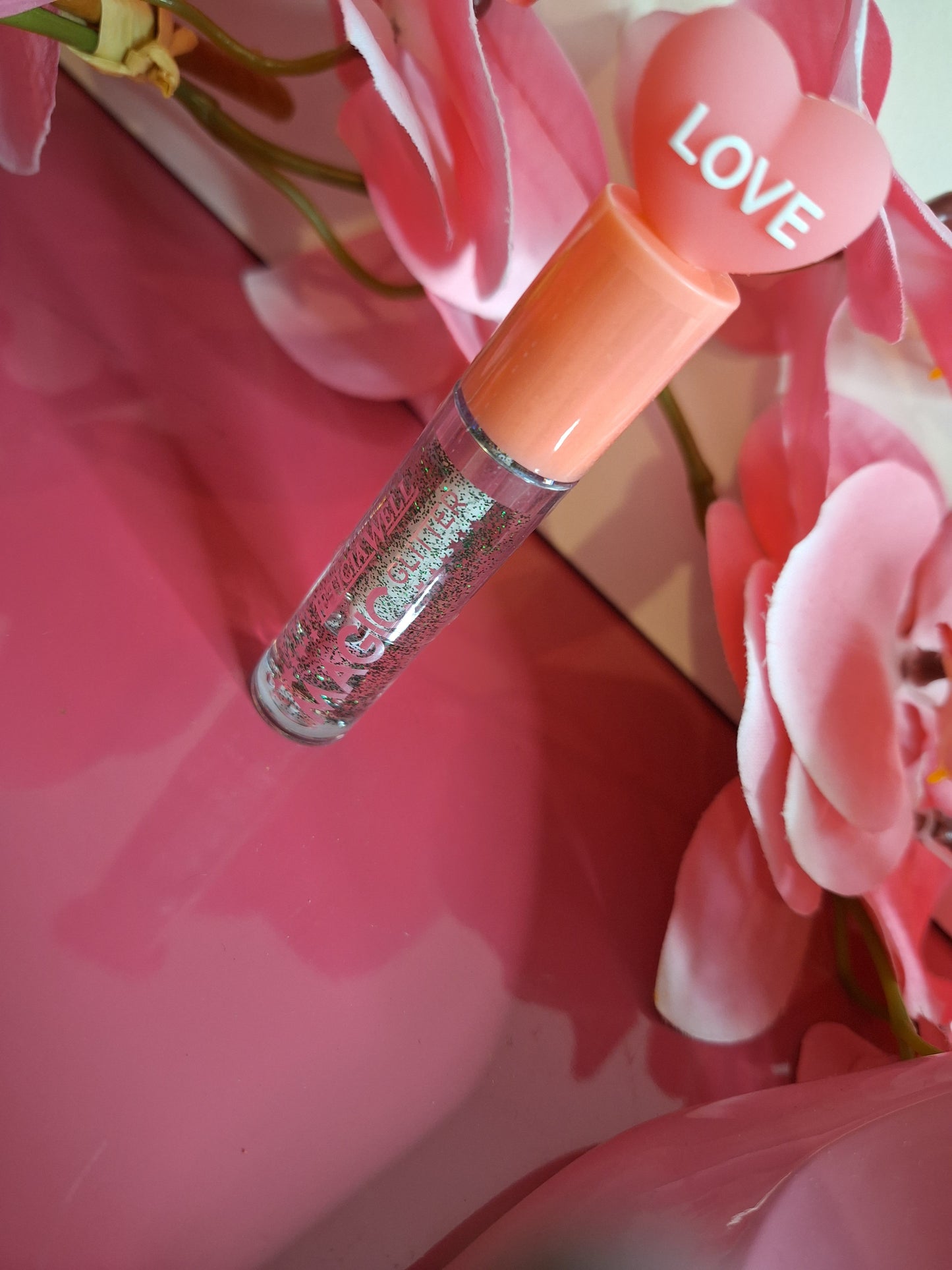 Code 4 Brillant à lèvre gloss paillettes