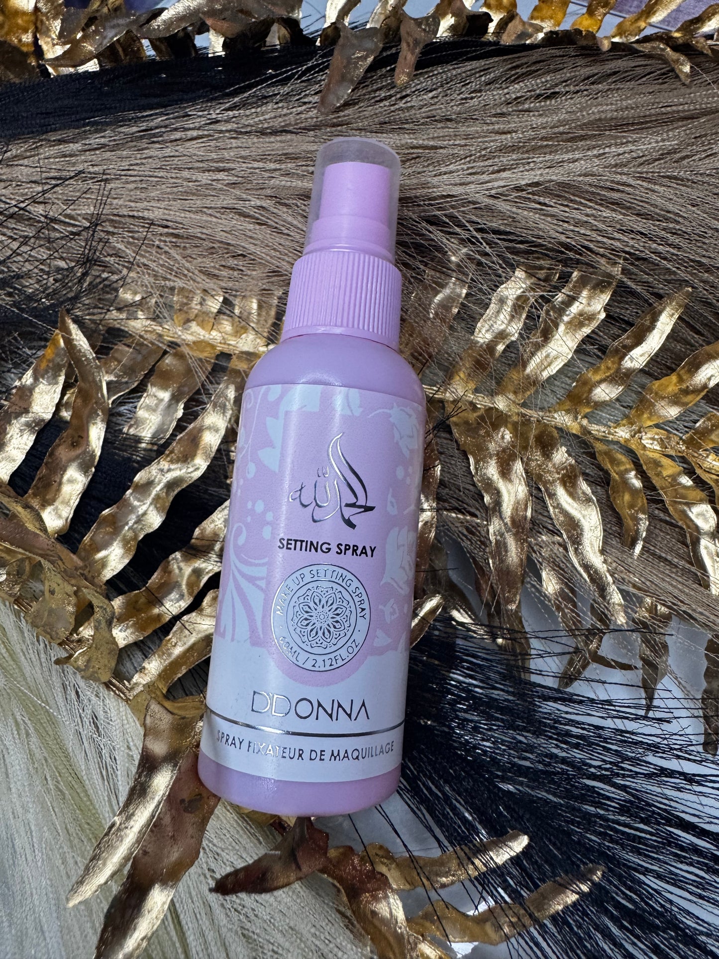 Spray fixateur de maquillage