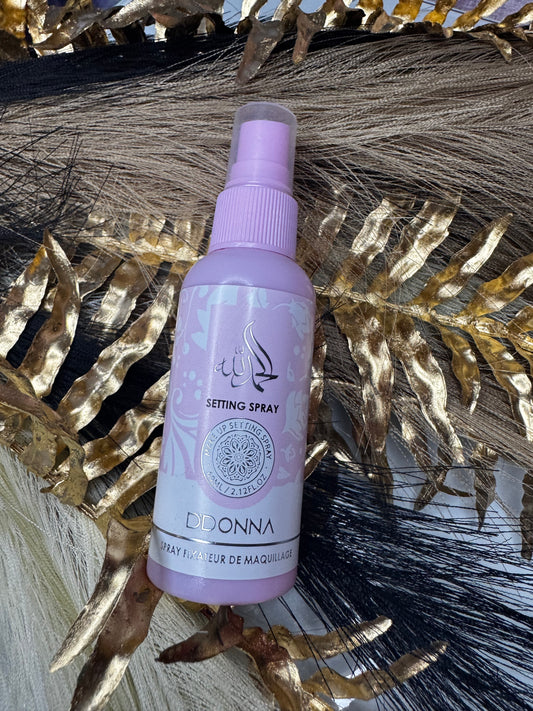 Spray fixateur de maquillage
