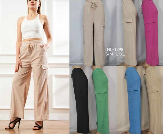 Réf 69 Pantalon coupe large velours