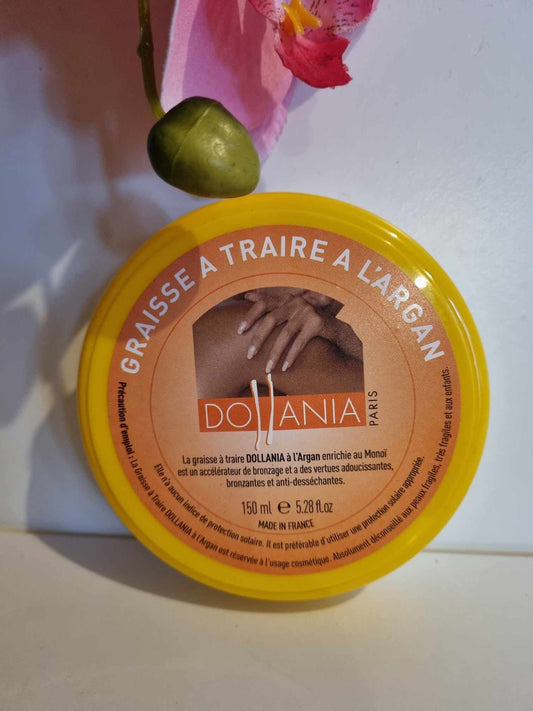 Graisse à traire à l'argan enrichie au monoï