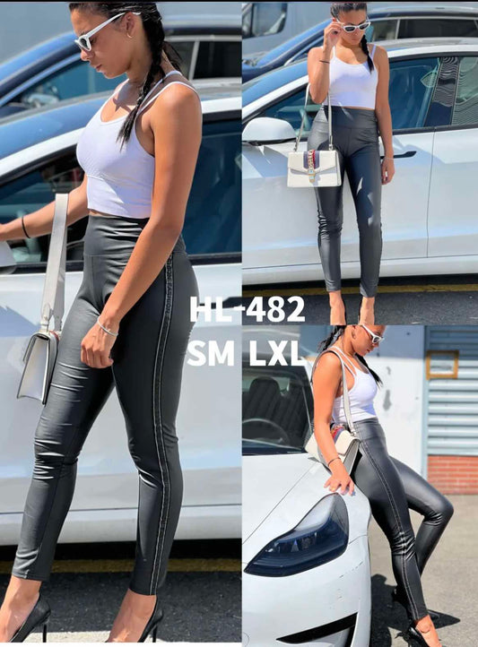 224 Jegging simili cuir