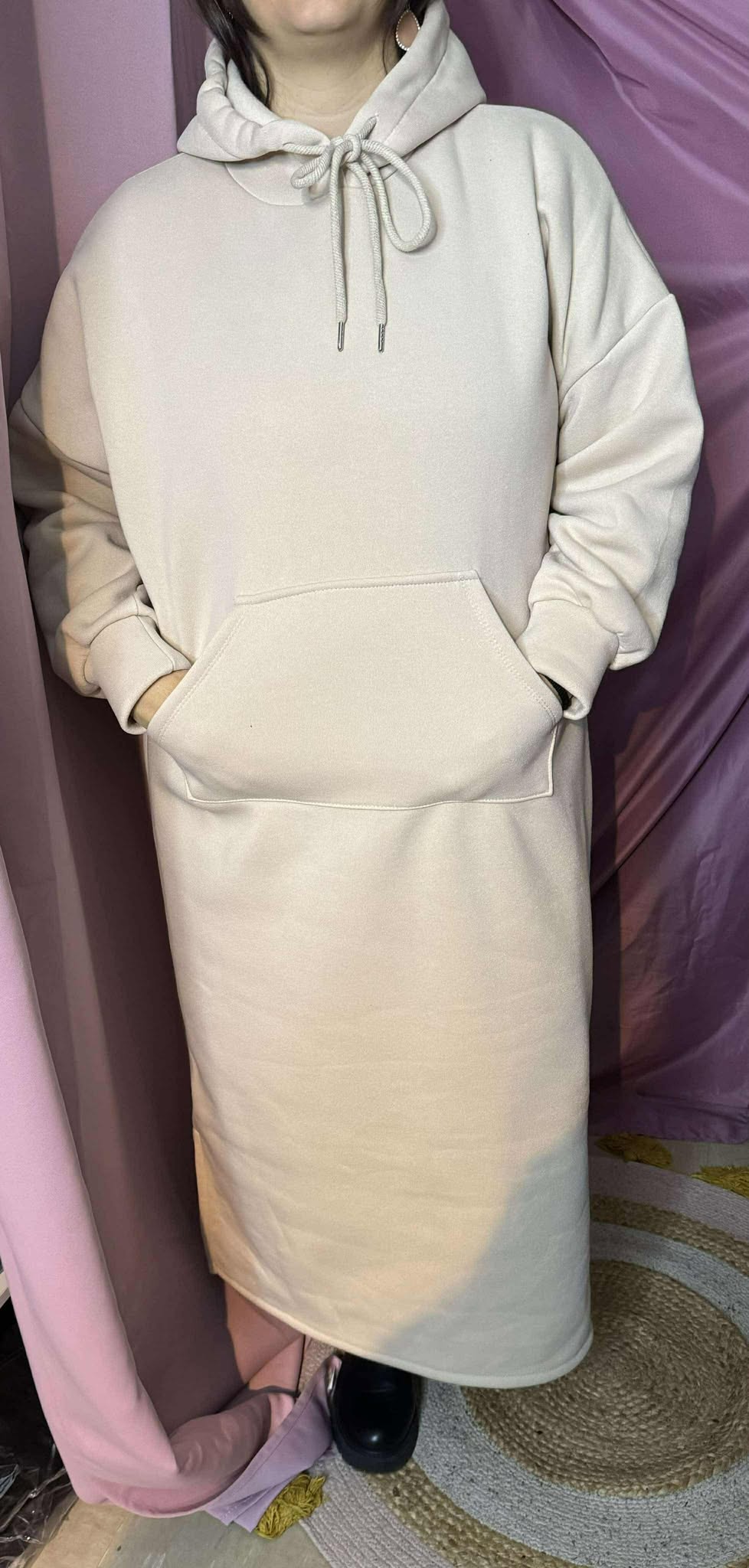 344 Robe longue sweat