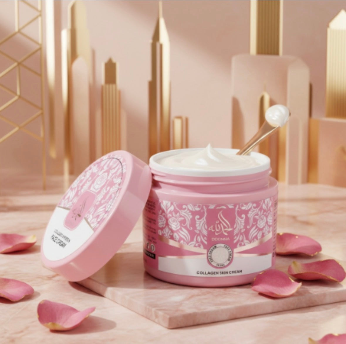 Crème visage collagène