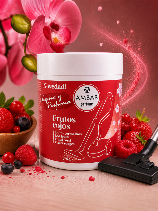 Pastille parfumées aspirateur fruits rouge