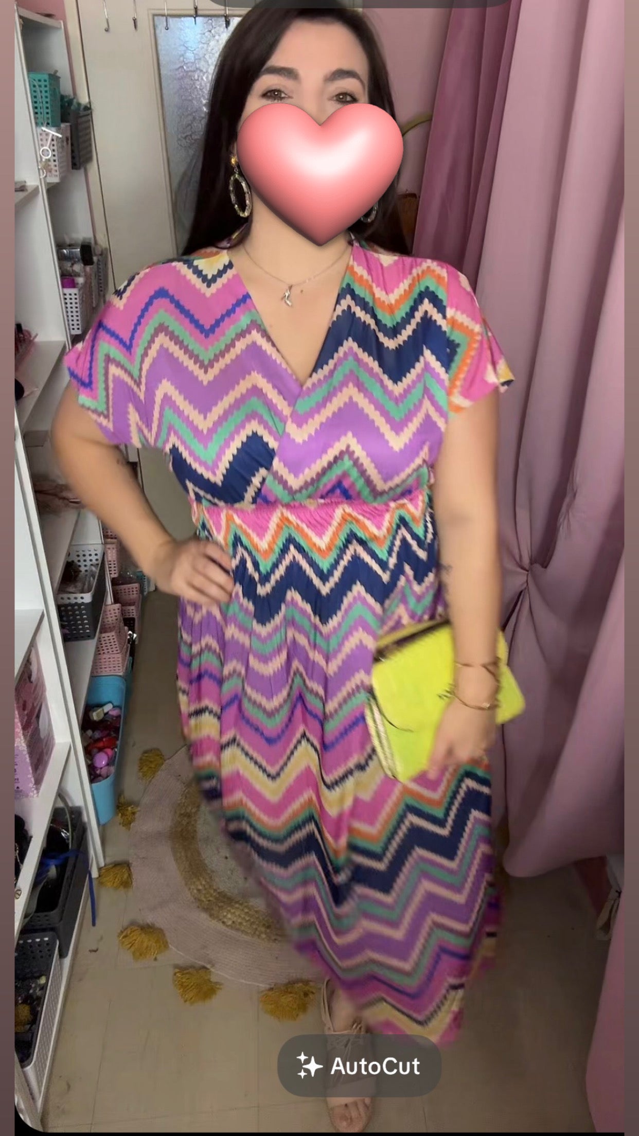 Robe coloré