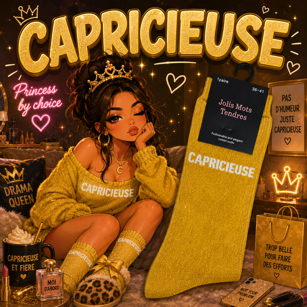 Chaussettes Capricieuse