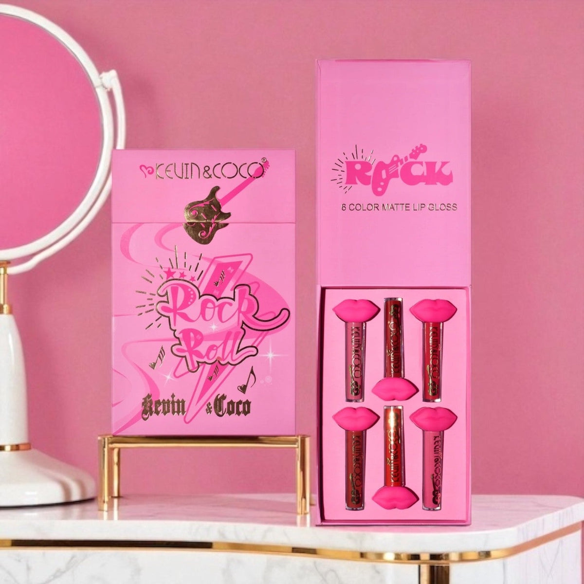 Coffret gloss rock n'roll
