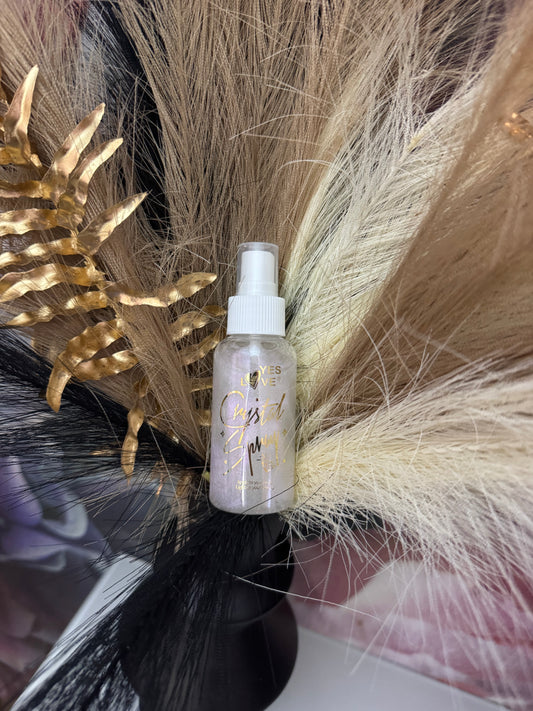 Brume paillettes corps et cheveux