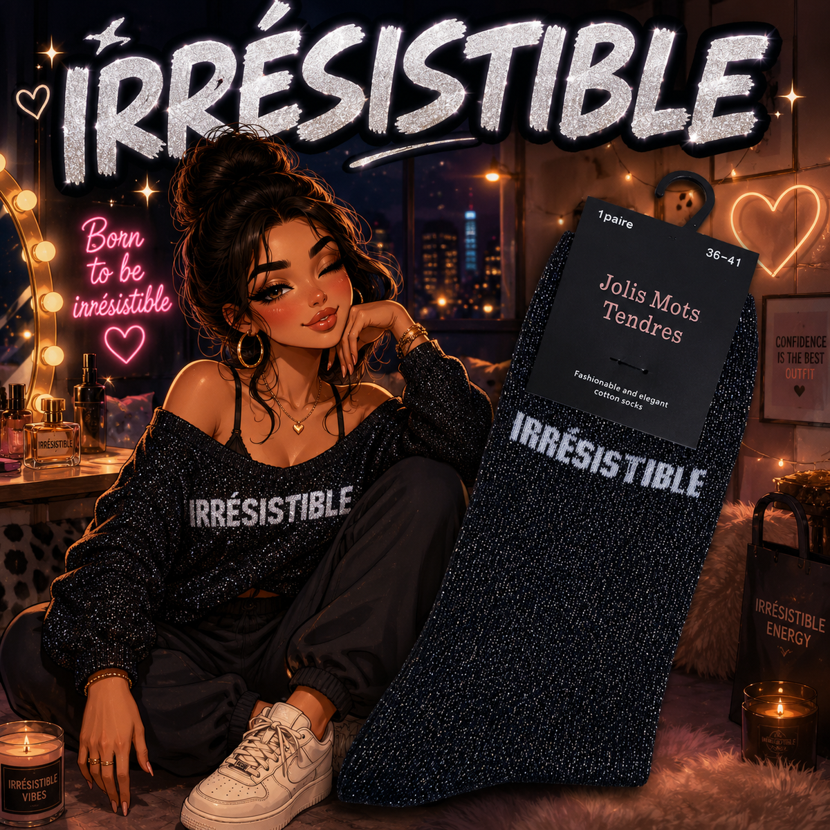 Chaussettes Irrésistible