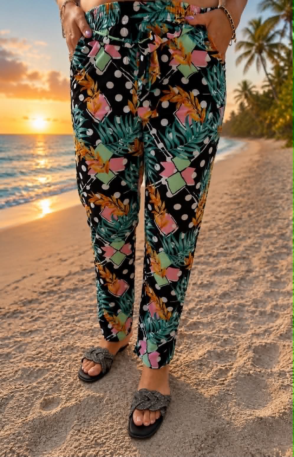 418 Pantalon fluide