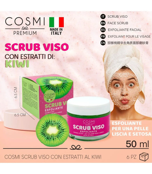 Gommage visage kiwi